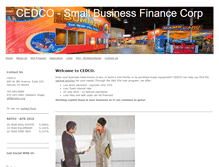 Tablet Screenshot of cedco.org